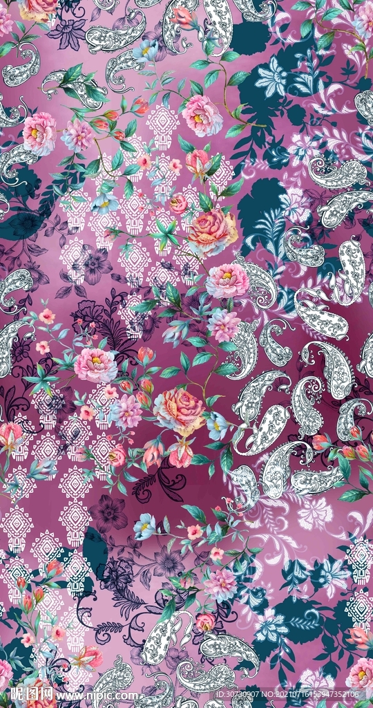 手绘花朵