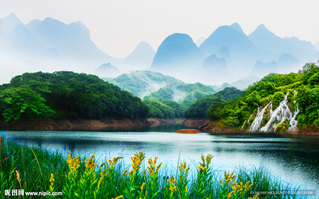 山水风景画