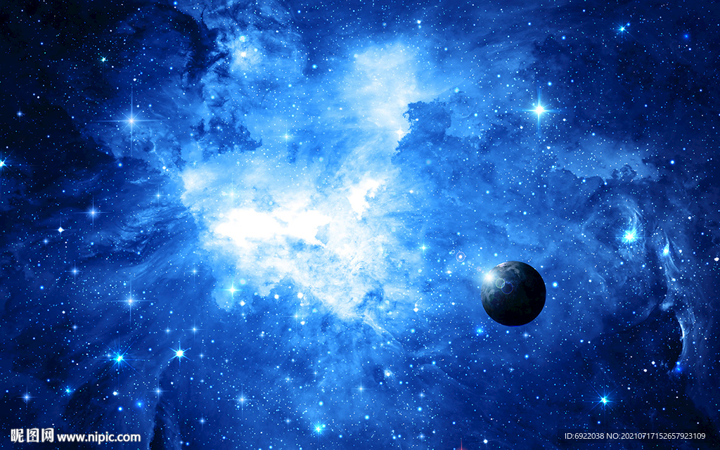蓝色星空