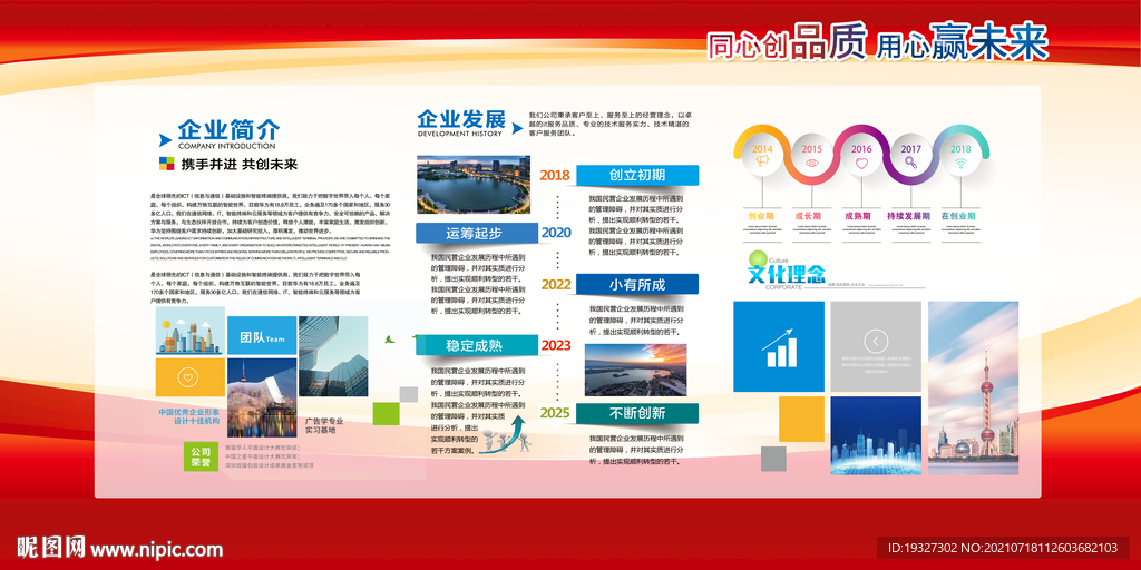 企业文化宣传栏