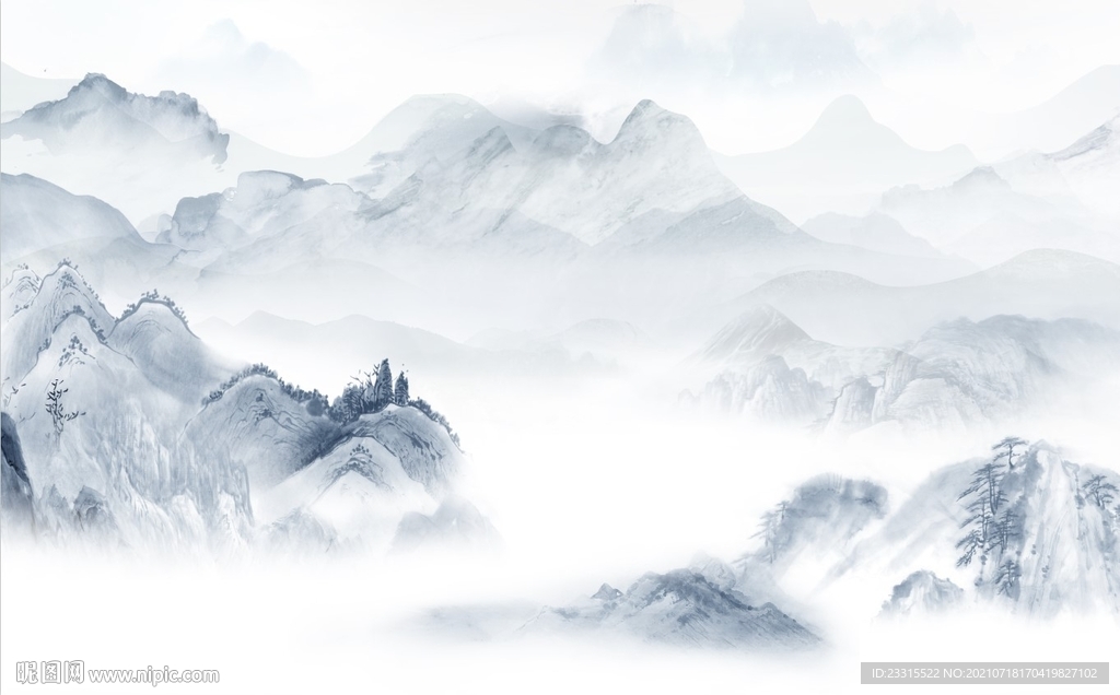 新中式电视背景墙