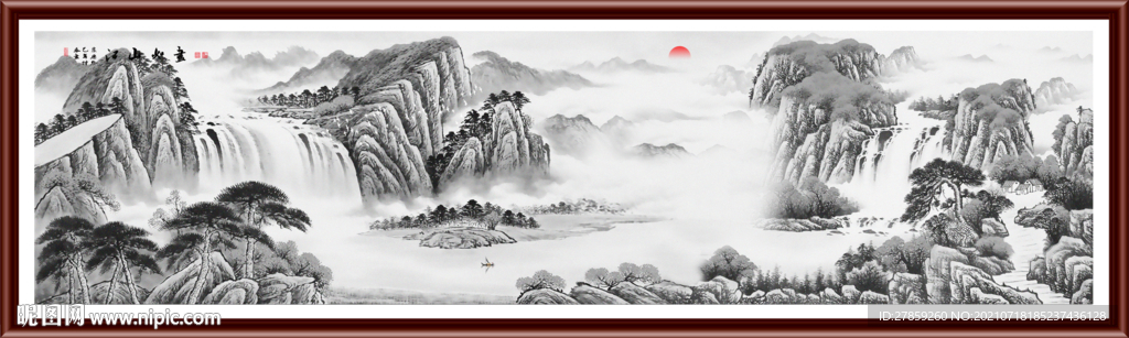 国画山水