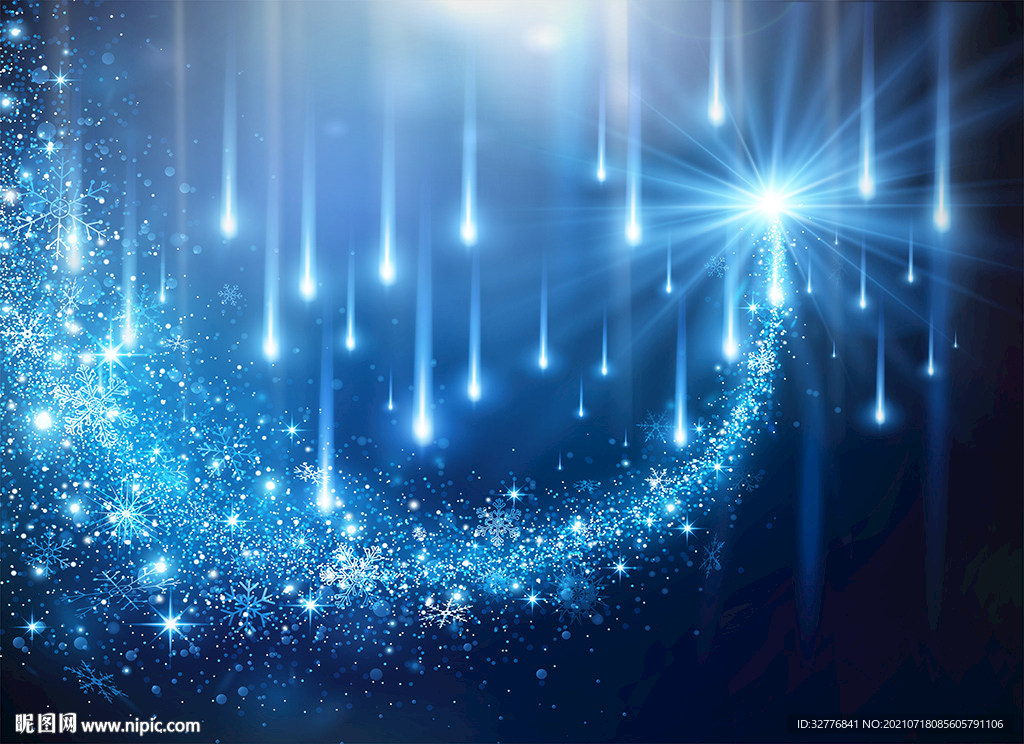 流星星空吊顶背景墙 