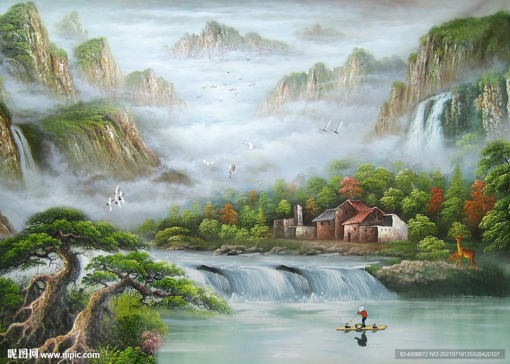 油画