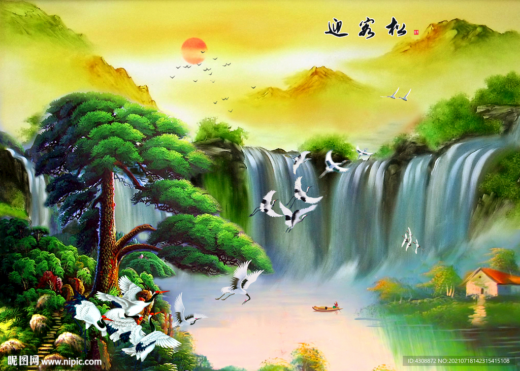 油画风景