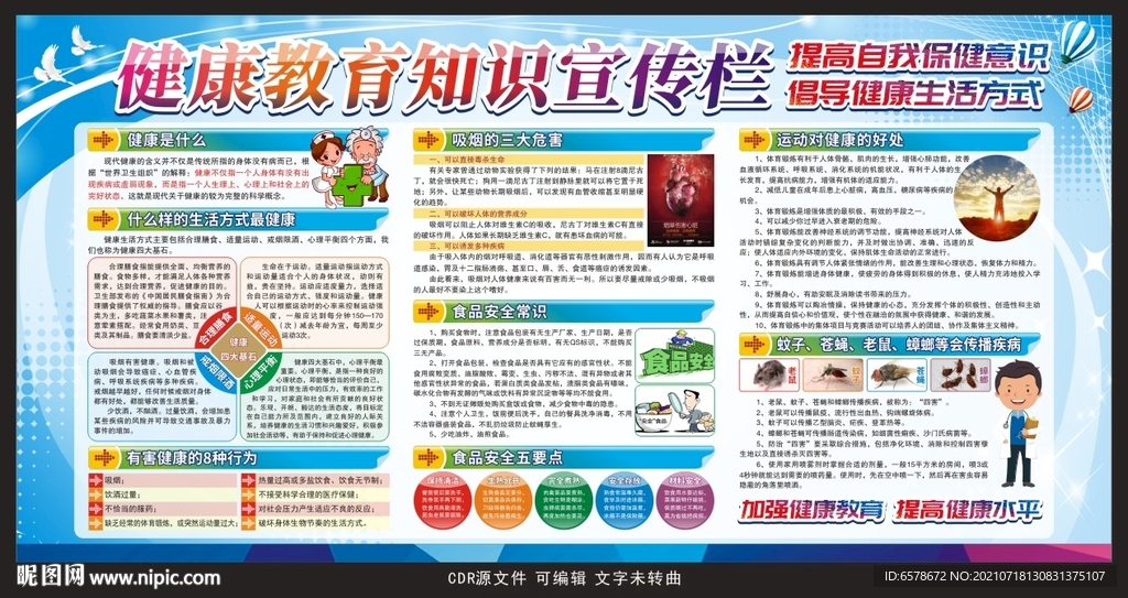 健康教育宣传栏