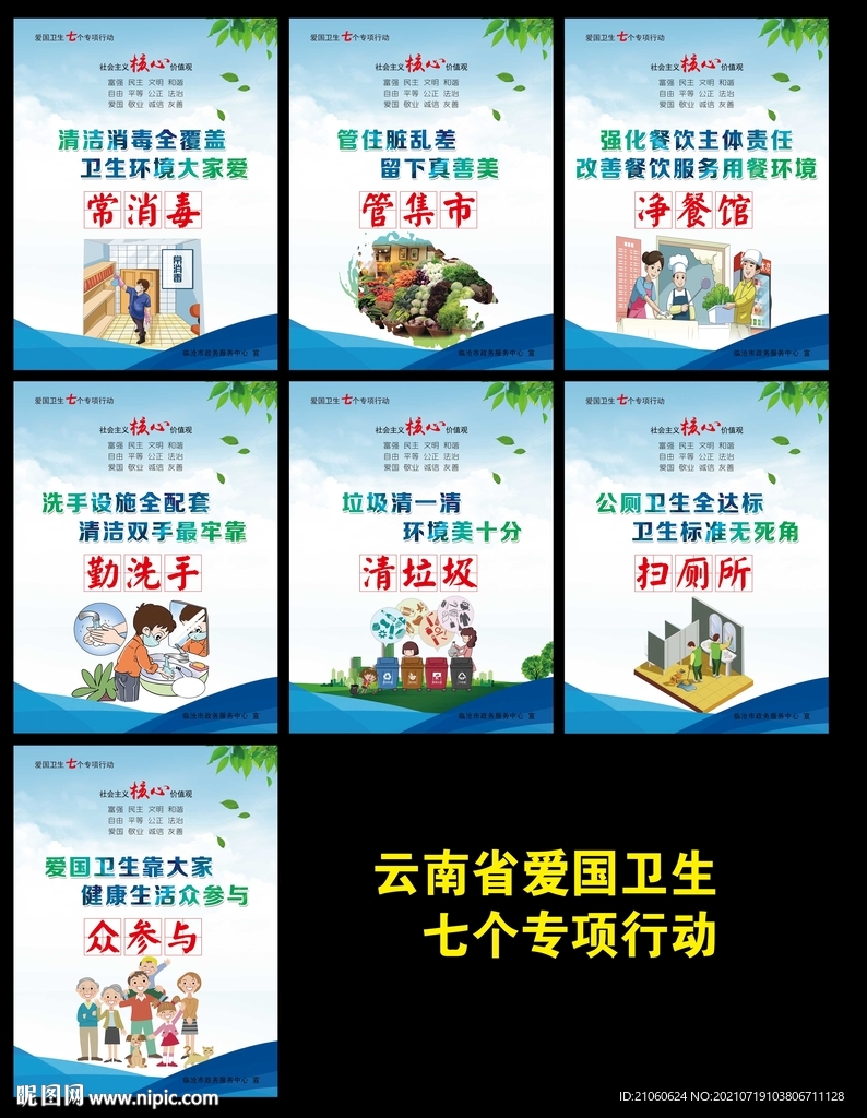 爱国卫生七个专项行动