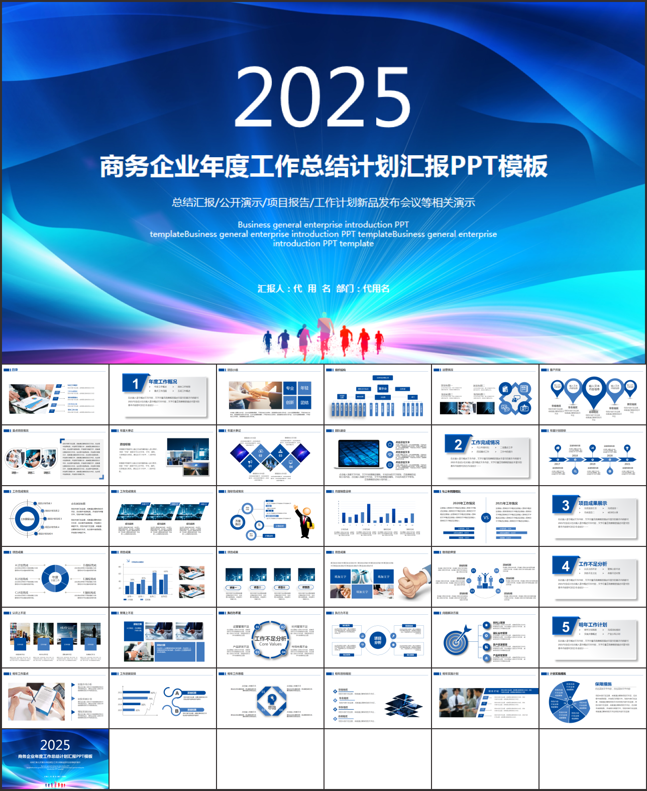 商务会议汇报项目介绍PPT