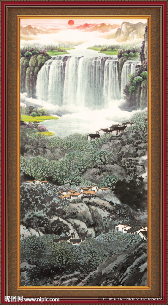 山水画 