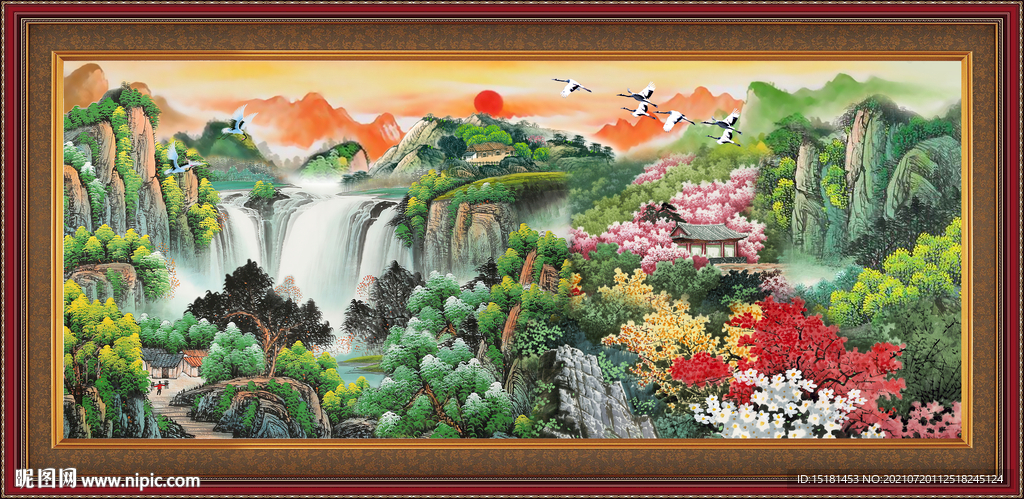 山水画 