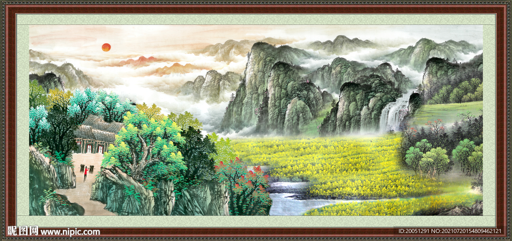 山水画 