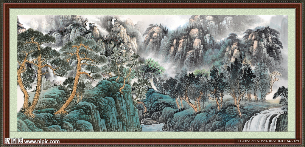 国画山水