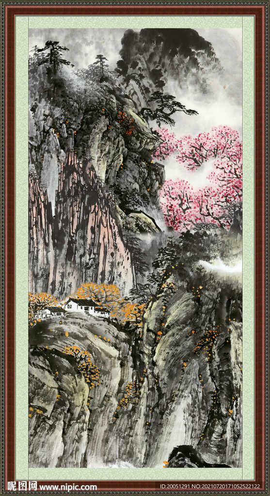 国画山水 