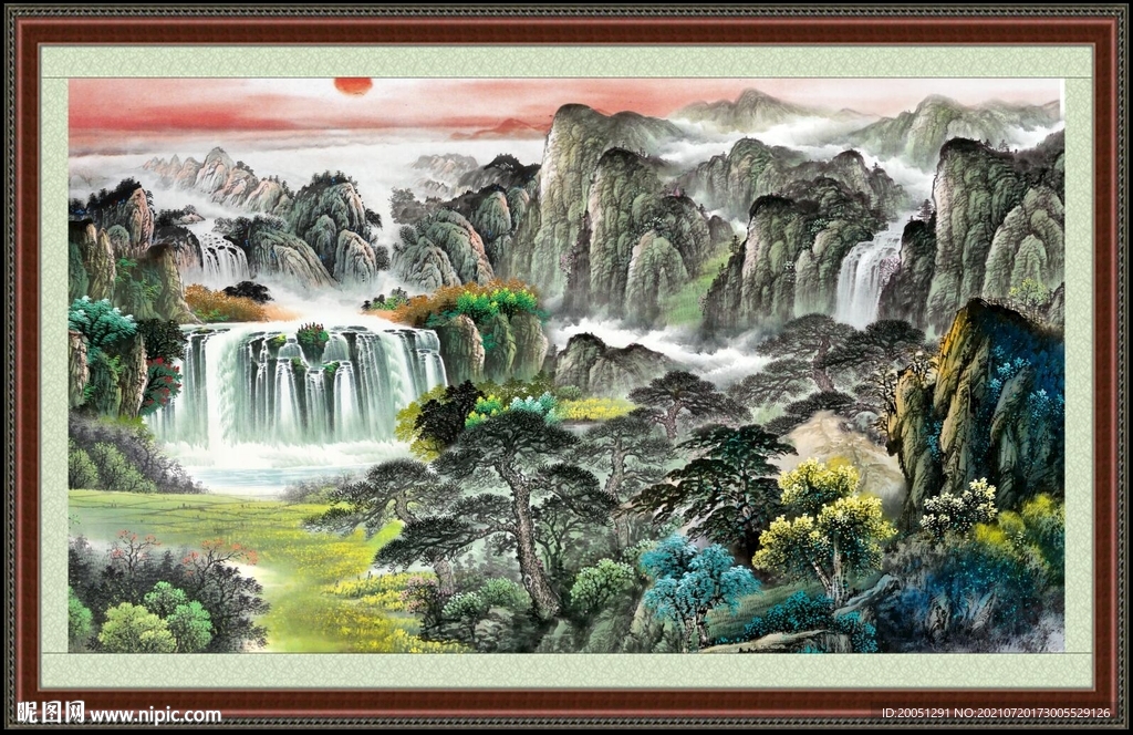 山水画 