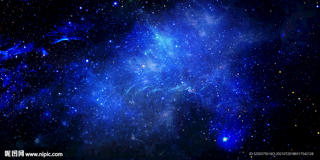 宇宙唯美璀璨星空