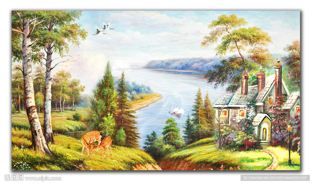 风景油画