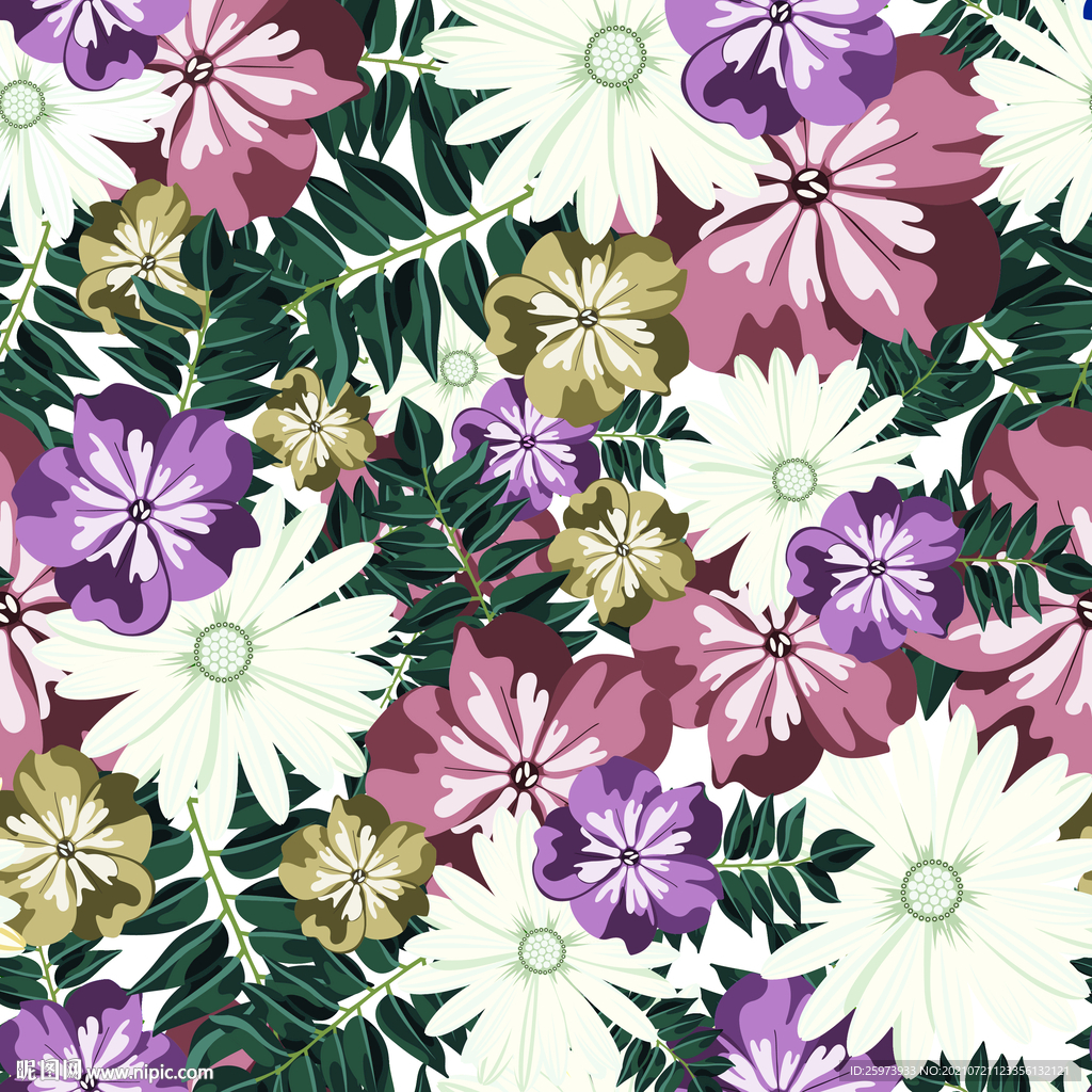 手绘花