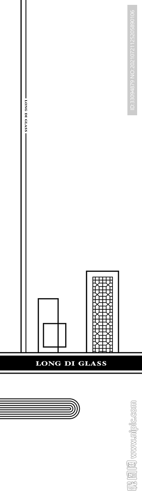 高清分层平开门写真图