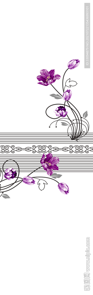 高清分层平开门写真图