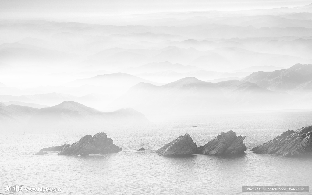 新中式山水画