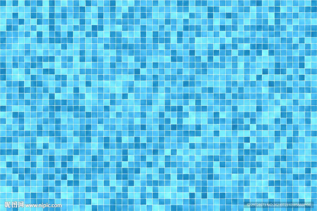 游泳池浴室马赛克砖墙.