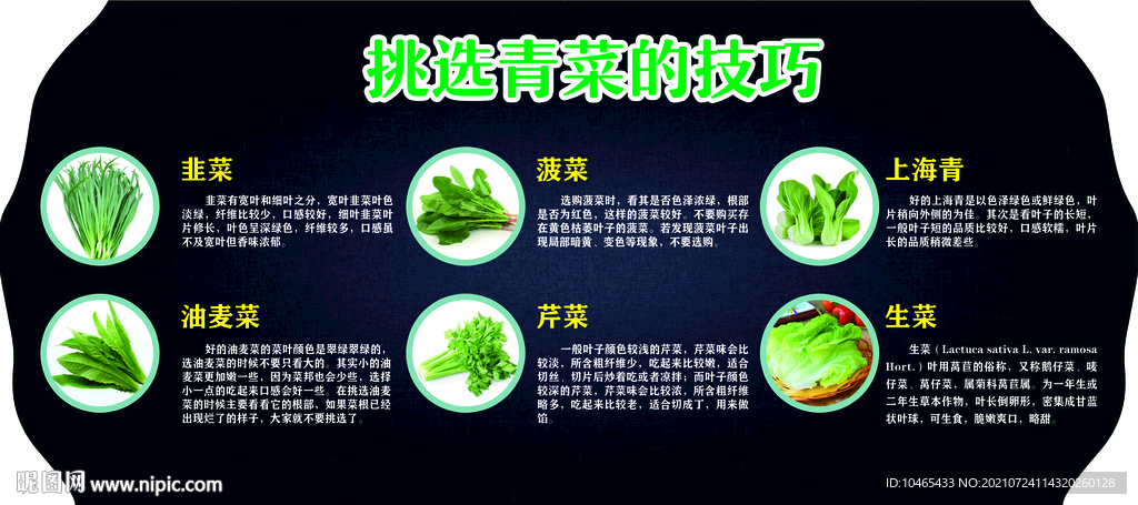 挑选青菜的技巧