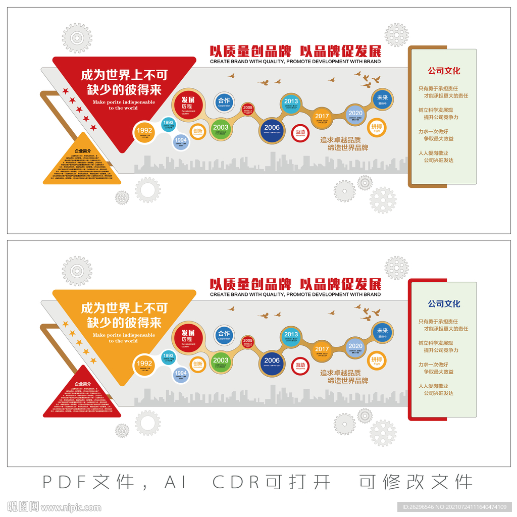 以质量创品牌 以品牌促发展