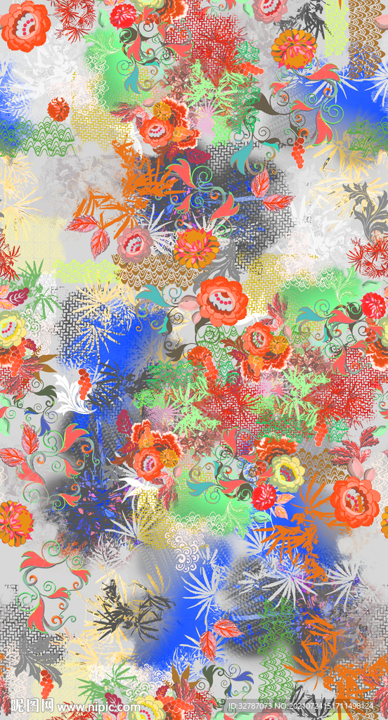 手绘花