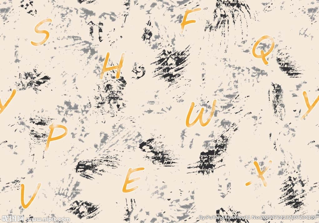 字母 云纹 乱纹