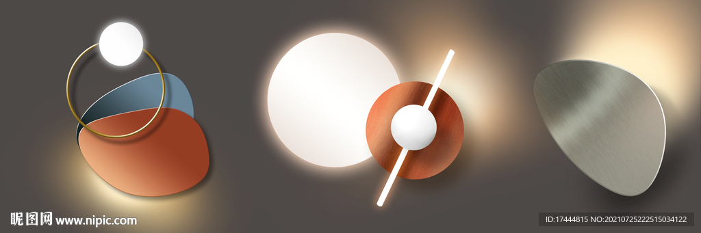 轻奢立体光影几何空间立体装饰画