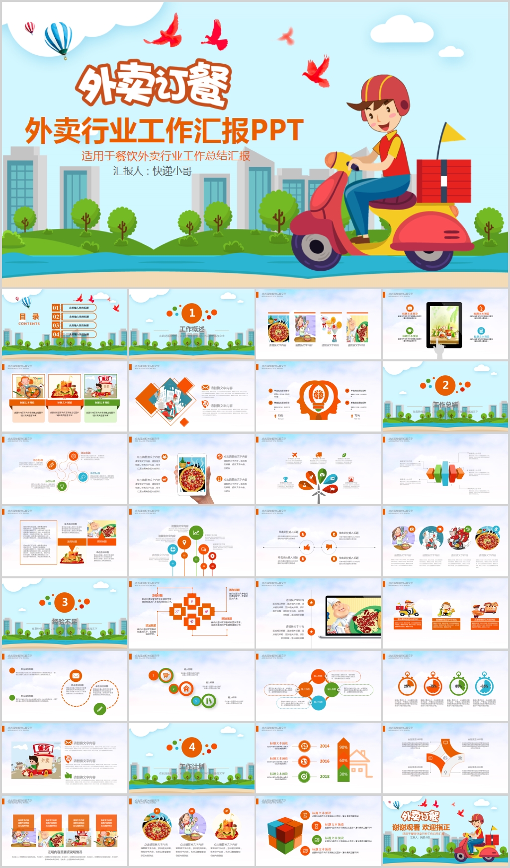 美团百度饿了吗外卖行业PPT