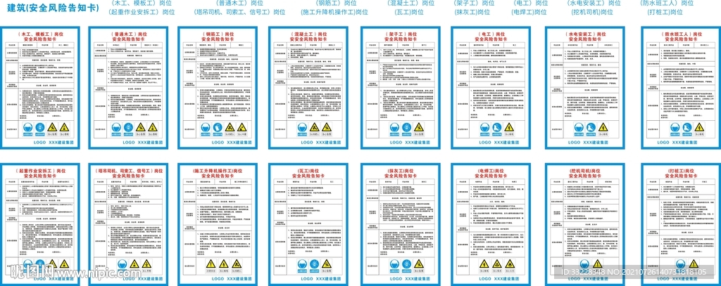 岗位安全风险告知卡