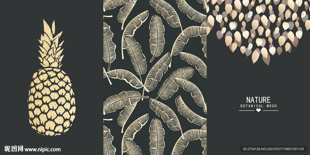 晶瓷画 菠萝