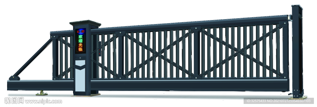 智能电动悬浮门