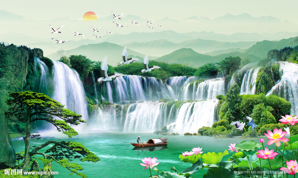 山水画