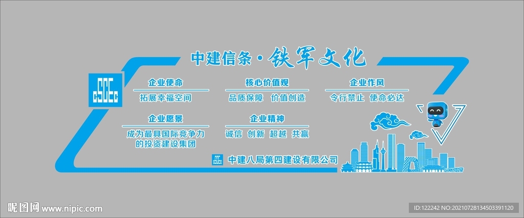 中国建筑铁军文化