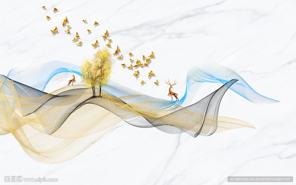 简约电视背景墙