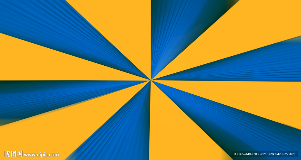 黄蓝背景