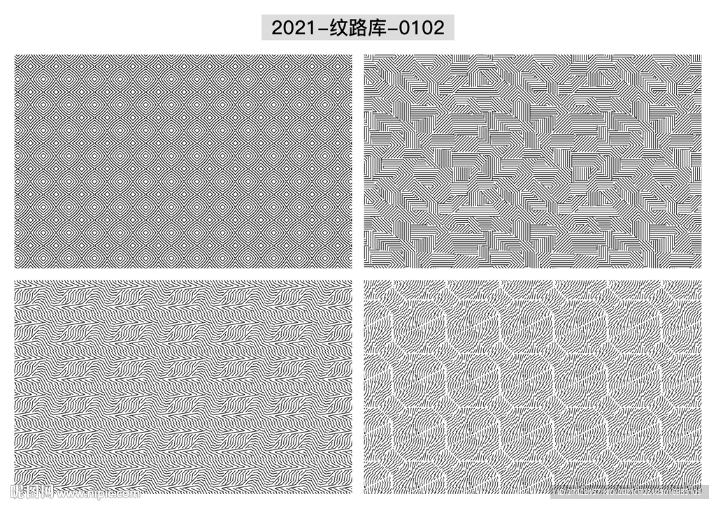 折光纹 逆向纹 线条纹 防伪纹