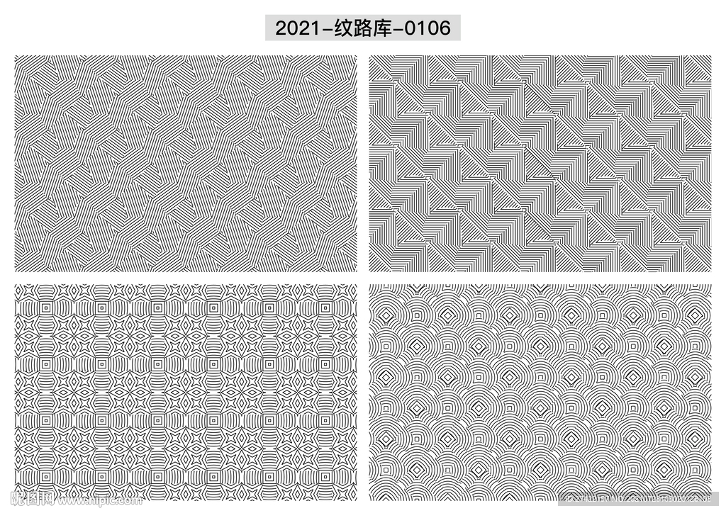 折光纹 逆向纹 线条纹 防伪纹