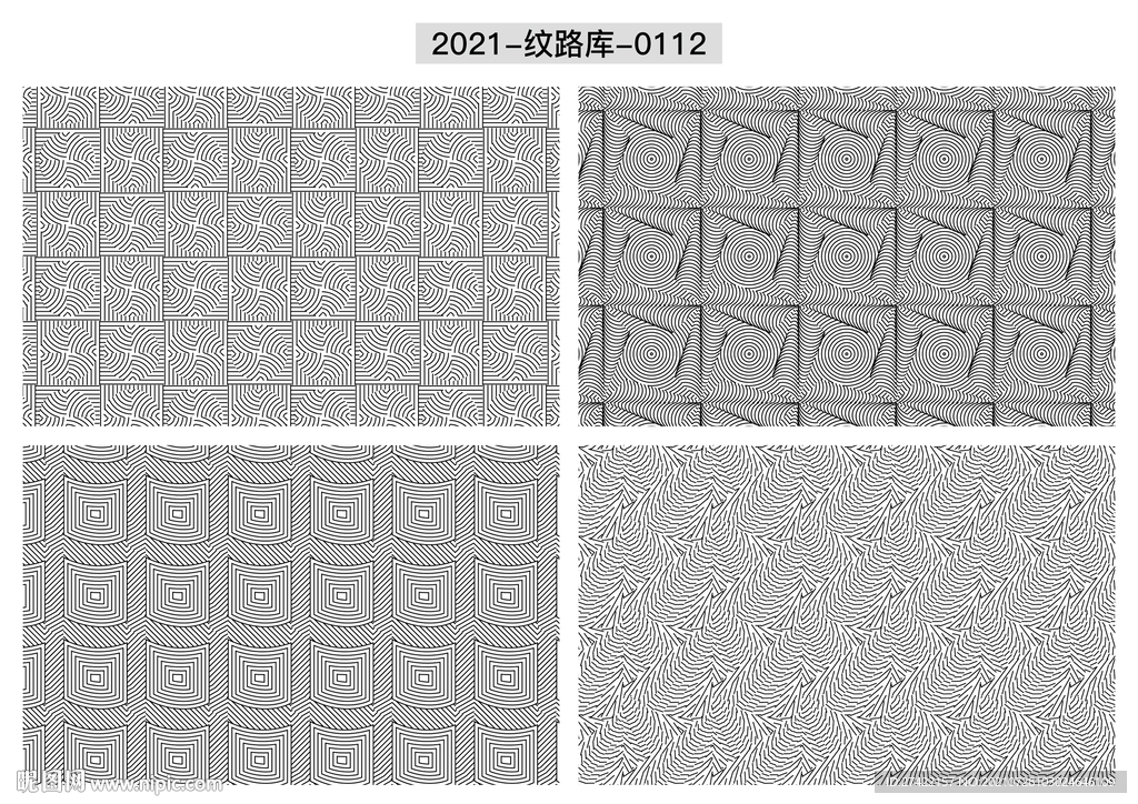 折光纹 逆向纹 线条纹 防伪纹
