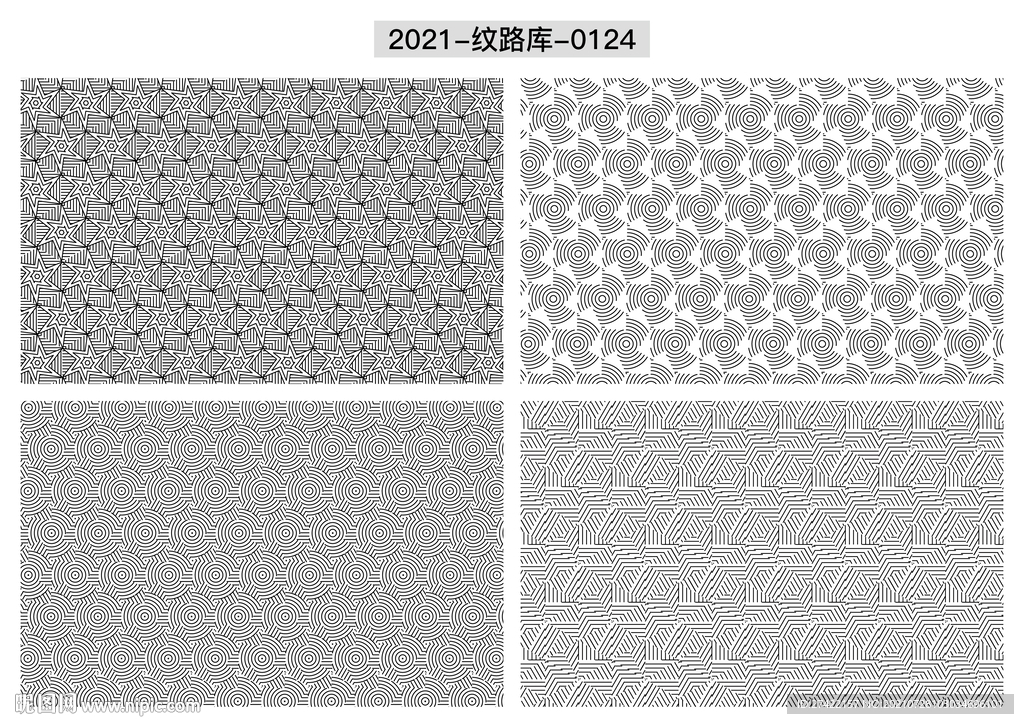 折光纹 逆向纹 线条纹 防伪纹