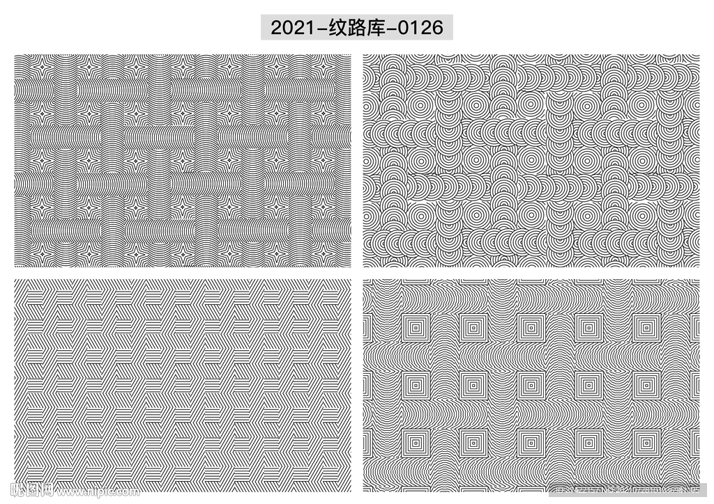 折光纹 逆向纹 线条纹 防伪纹