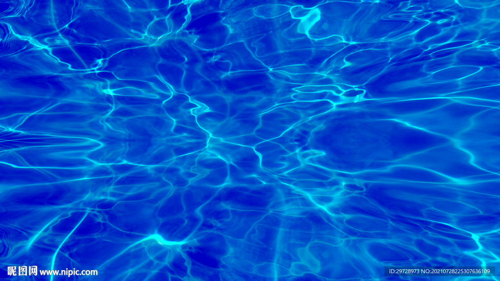 蓝色水波纹背景