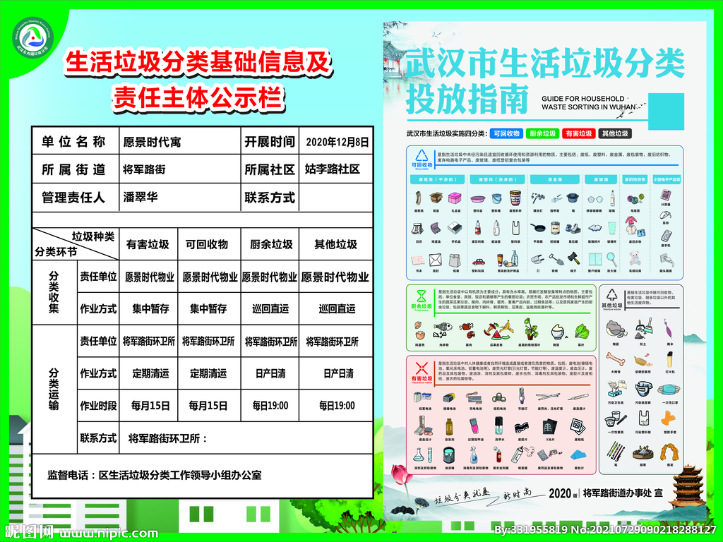 武汉垃圾分类信息指南