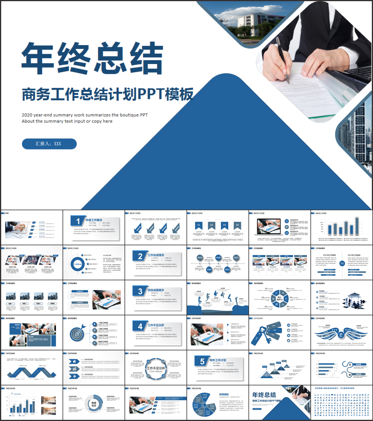 年中工作总结PPT