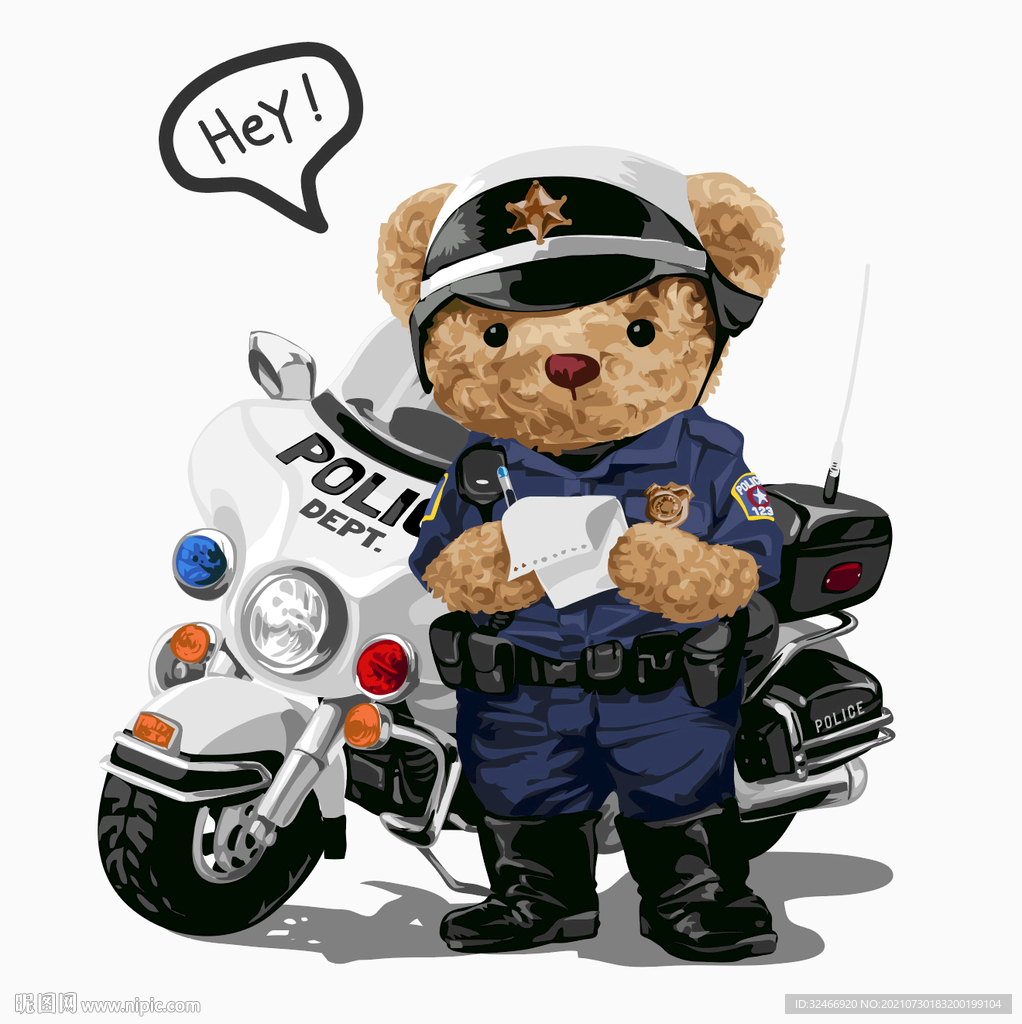 摩托车小熊