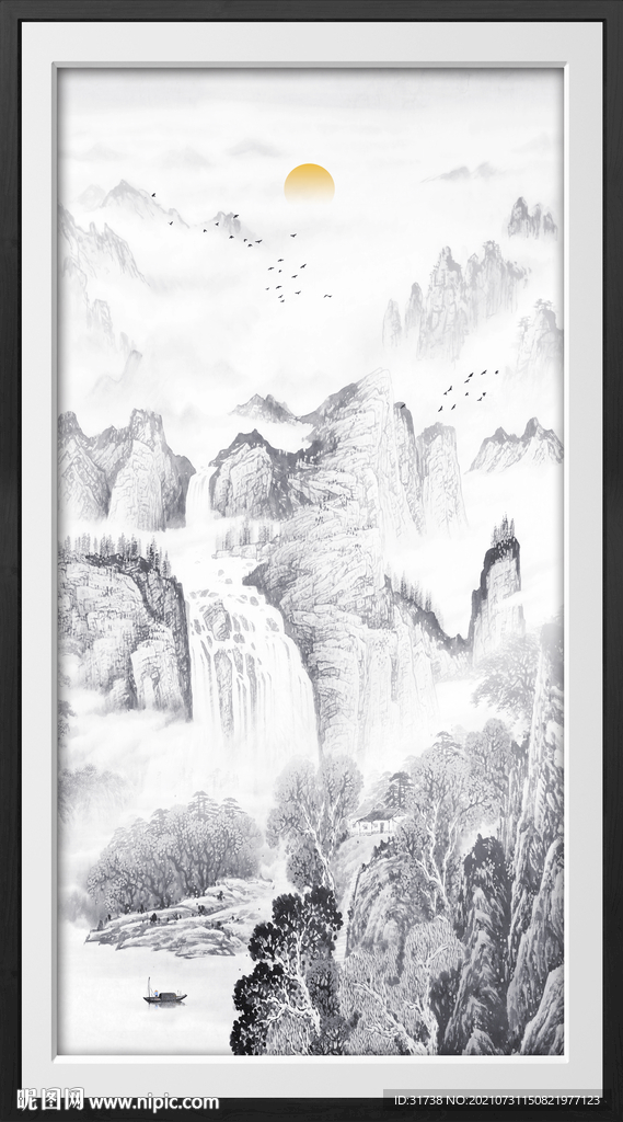 国画山水
