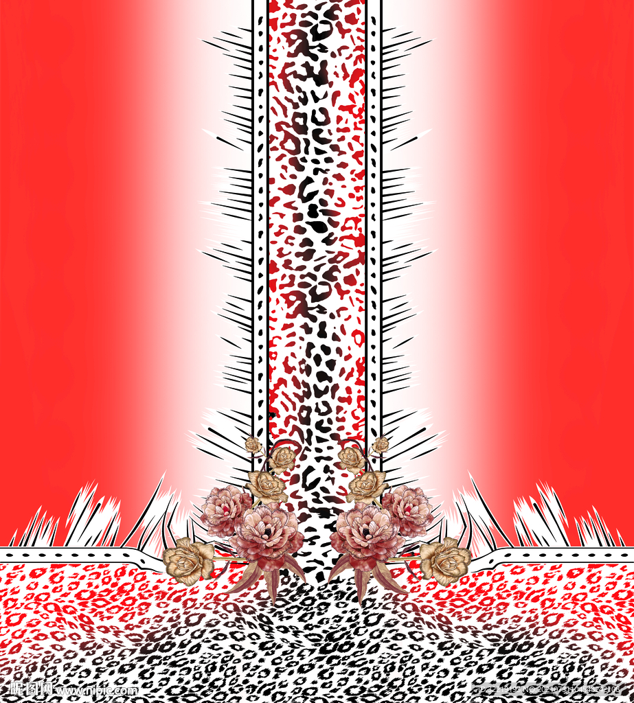 大牌 豹纹