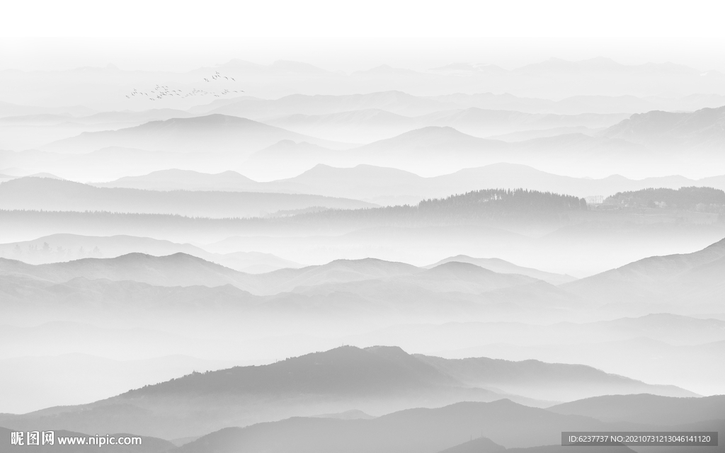 新中式山水画